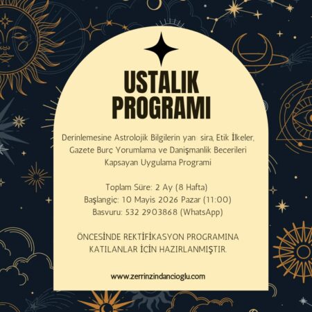 Astrolojide Ustalık Eğitimi